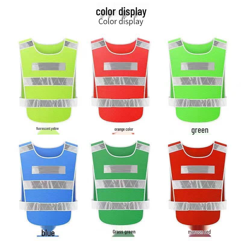 High-Visibility Reflective Safety Vest