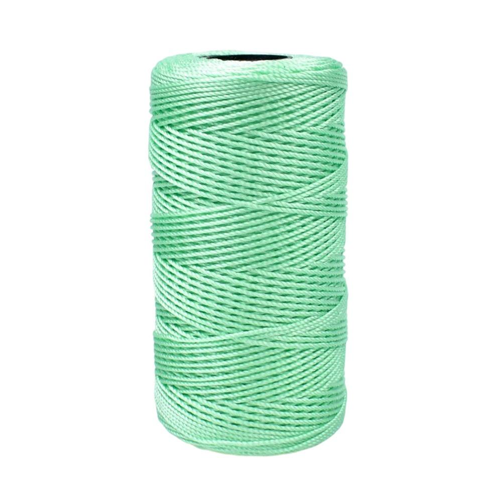 Craft Decorative 1.5mm Ice Cotton Silk Thread 200m Colored Crochet Yarn Crochet Thread Cord Bag Hat Shoes