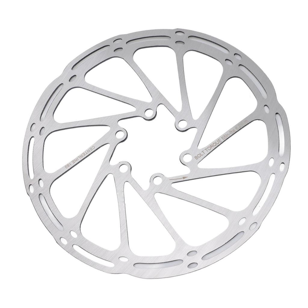 Bike Brake Disc Stainless Steel Lightweight Rustproof Hollow Bicycle Brake Disk with 7 Screw 160mm