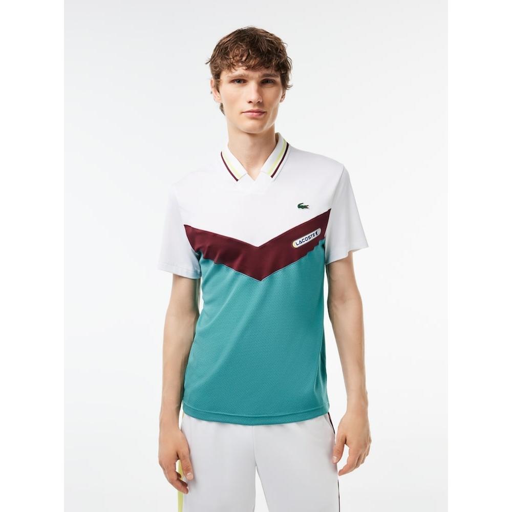 

Lacoste Мужская спортивная теннисная футболка Danil Медведев из пике DH1099 53N Q7I Q2NDH1099 53NQ7I