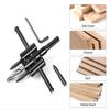 45 Degrees Chamfer Woodworking Drill Bit Adjustable Circle Hole Cutter Hole Cutter  Professional