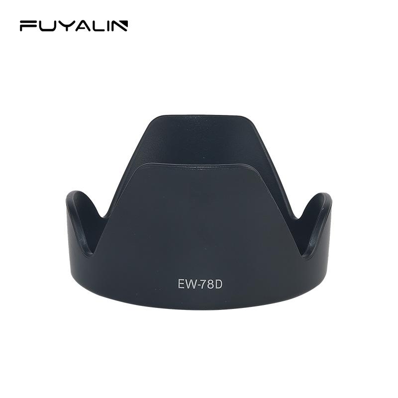 EW78D Lens Hood for Canon 550D, 60D, 500D, 7D, 18-200mm, 28-200mm Lenses Yes