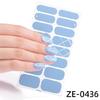 Selbstklebende Maniküre Dekoration Nagelstreifen Mode Nagelaufkleber für Frauen