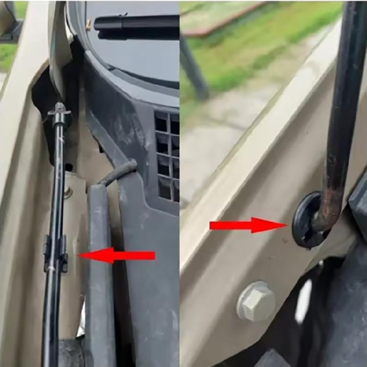 65722-EB300 657732J000 Automotive Hood Prop Rod Clip Engine Cover Holder Bracket Retainer For Dualis J10 D40 R51