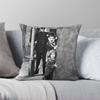 Charlie Chaplin The Kid Quadratische Kissenhülle Polyester Leinen Samtmuster Reißverschluss Dekoration Zimmerkissenhülle