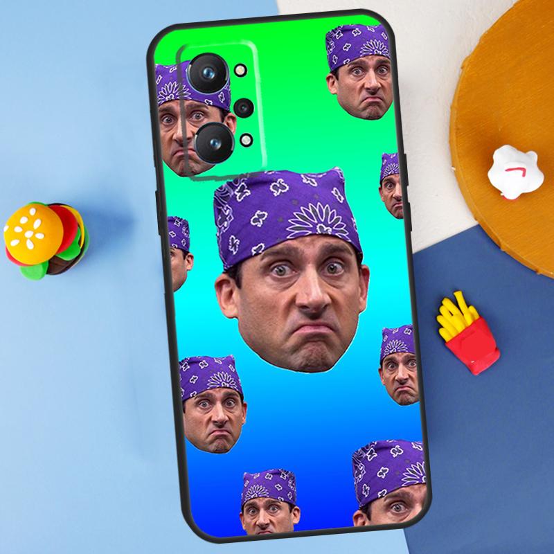 The Office Prison Mike For Realme C55 C67 C61 C75 C53 C51 C21Y C25S GT 6 6T 5 GT7 Pro 10 11 12 13 14 Pro Plus Case