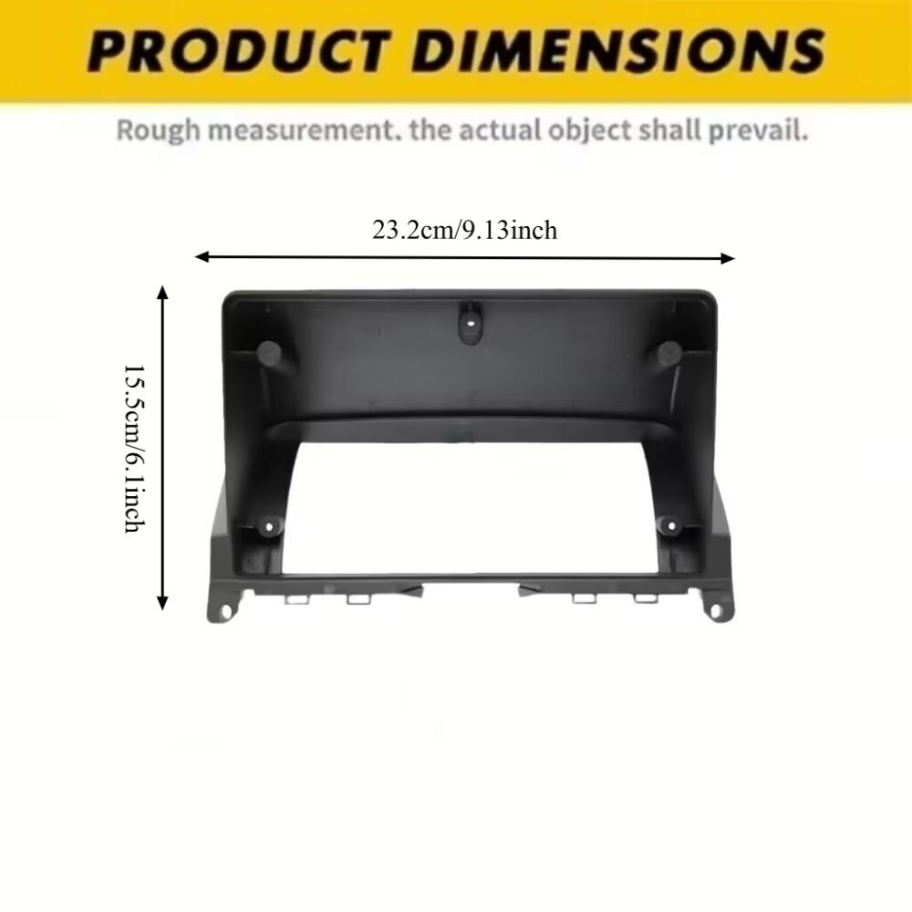 Car Radio Fascia Frame For Mercedes Benz Class C180 C200 W204 S204 2007-2014 9INCH Stereo Panel