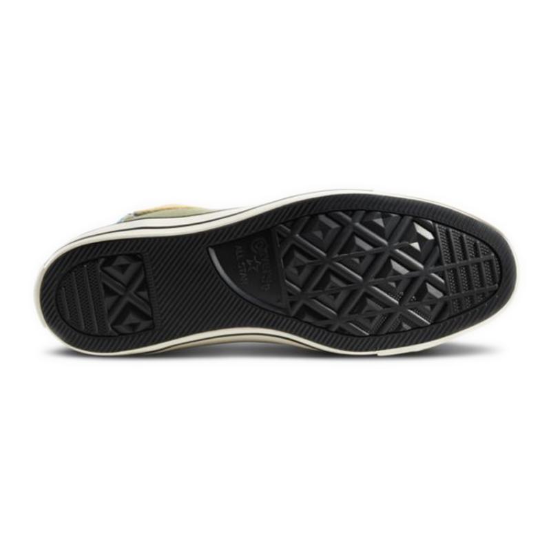 Converse Chuck Taylor All Star BHM Comfortable and Versatile High-Top Canvas Shoes Unisex Colour Blocking