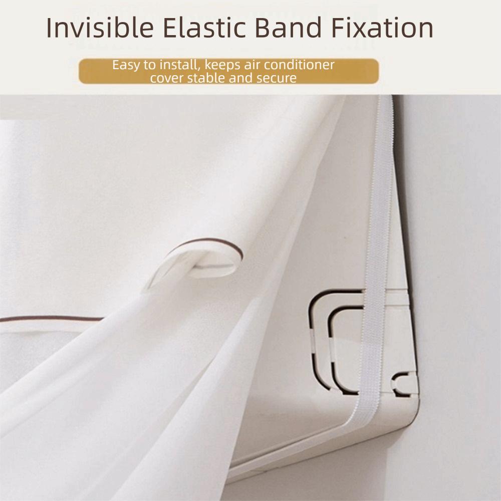 Cartoon Pattern Air Conditioning Cover Elastic Bands Air Conditioning Curtain  Room Decor