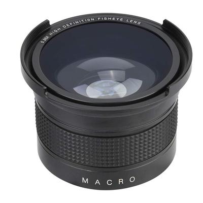 52mm 0,35X Universelles Wasserdichtes Weitwinkel-Fischaugenobjektiv mit Objektivdeckel und Aufbewahrungstasche für SLR-Digitalkameras