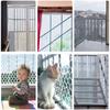 Width 1M Balcony Cat Pet Anti-Falling Net Garden Fence Mesh Window Plastic Grate Mesh Children Staircase Fall Protection Netting