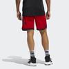 Adidas Running Training Basketball Shorts Men Bottoms Red DX6744
