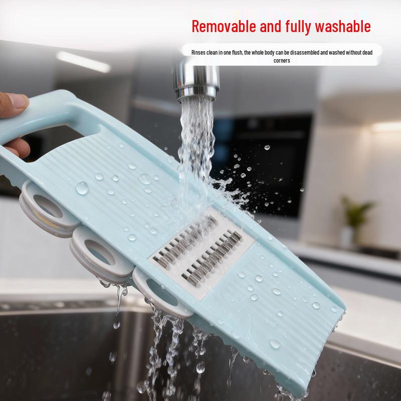 Multifunctional Stainless Steel Vegetable & Fruit Slicer with Grater