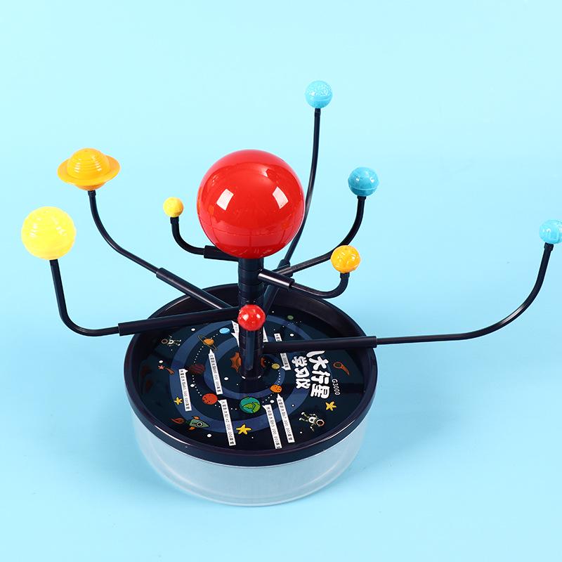 DIY Solar System Orrery Model: Cosmic Planetarium with 98 Major Planets for Teaching