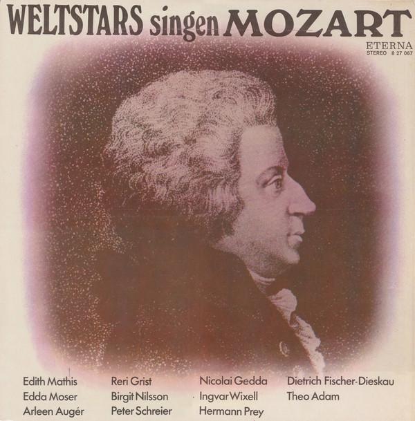 LP Record WOLFGANG AMADEUS MOZART - Weltstars Singen Mozart 827067 ETERNA 1979 Germany Classical Used