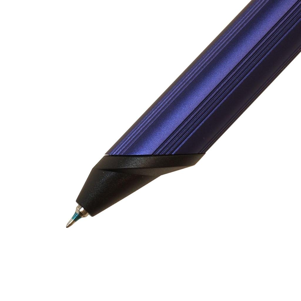 Mitsubishi Pencil ballpoint pen Jetstream Edge Limited Edition Navy but easy to write with 3-color 0.28 Ultra-fine SXE3250328.NV