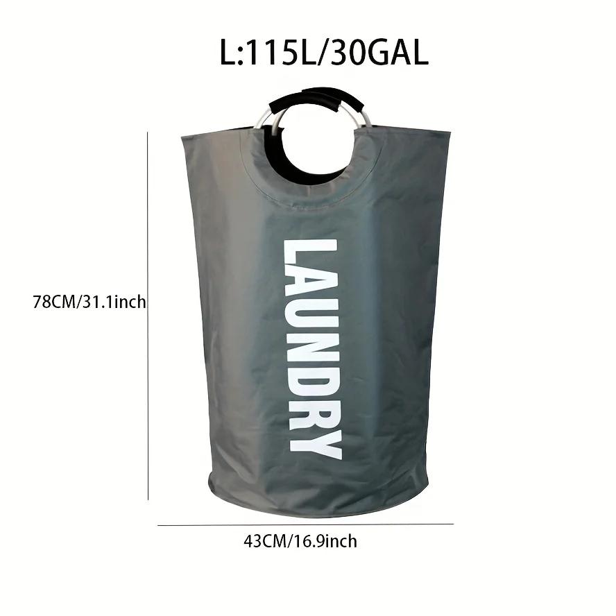 1pc Dirty Clothes Dirty Fabric Storage Basket Foldable Large Size Dirty Cloth Storage Bucket for Waterproof Laundry Toy