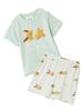 Baby Print Shorts Set Cool-to-the-Touch T-Shirt & (PBCT244431 MNT)