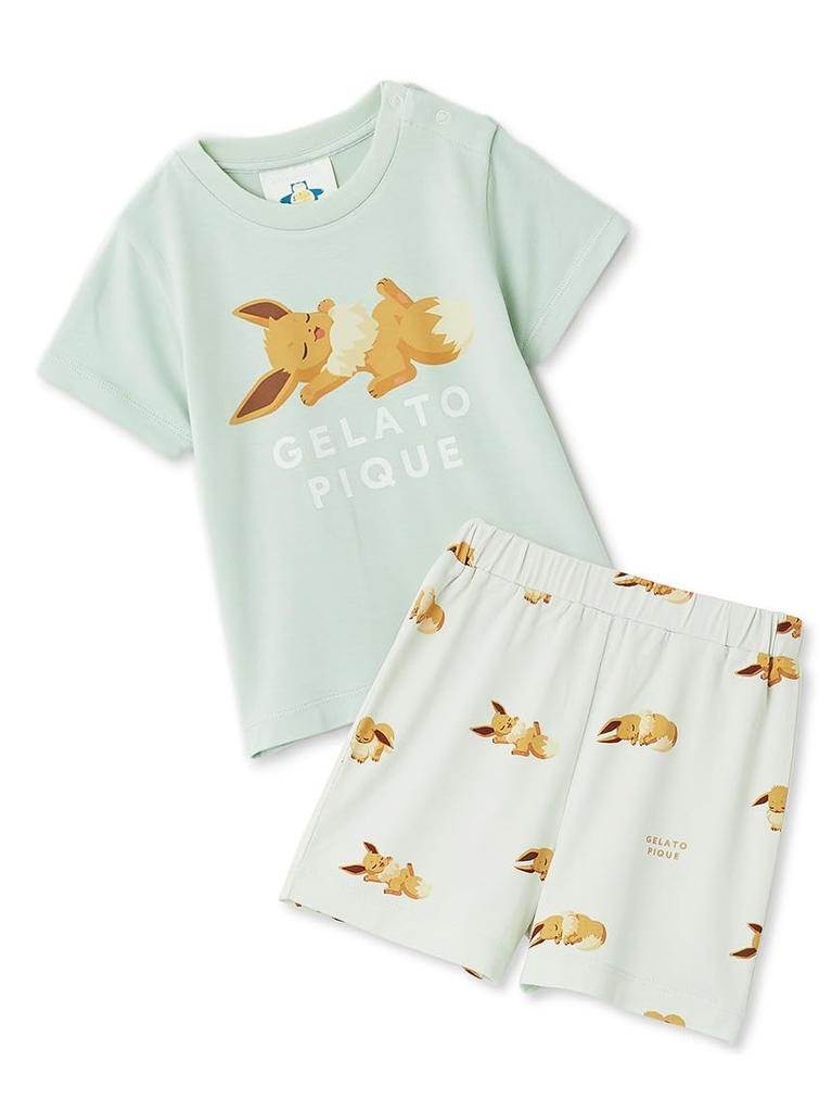 Gelato Pique Baby Print Shorts Set Cool-to-the-Touch T-Shirt & (PBCT244431 MNT)