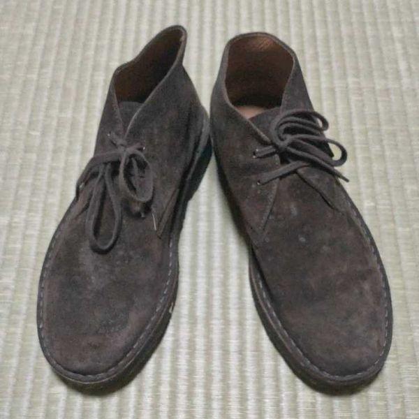 

Italy Vintage FRAU Suede Chukka Boots Crepe Sole Desert Brown 43 / 27.0-27.5(USED)