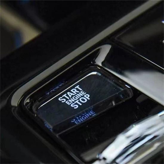 Crystal Car Engine Start Stop Button Trim For BMW 5 7 Series G60 G70 2024-2025