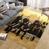 The Rookie Home Sofa Decoration for Living Room & Bedroom, Non‑Slip Play Flannel Floor Mat for Game Room