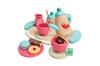 Hape Pretend Play Tea Time X X Ages 3 and Wooden Pretend Play E3207 Set, 30.3 24.3 8.2 Cm, Up, Toy,