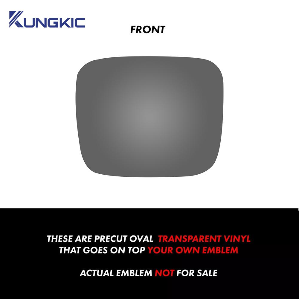 Car Front on Emblem Pre Cut Dark Smoked tpu PPF Protection Film For Honda Ridgeline 2019-2025 Anti-scratch Exterior Accessories