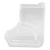 Automatic Hamster Feeder Clear Plastic Anti Tipping Pet Food Dispenser for Squirrel Hedgehog Guinea Pig ZS 02