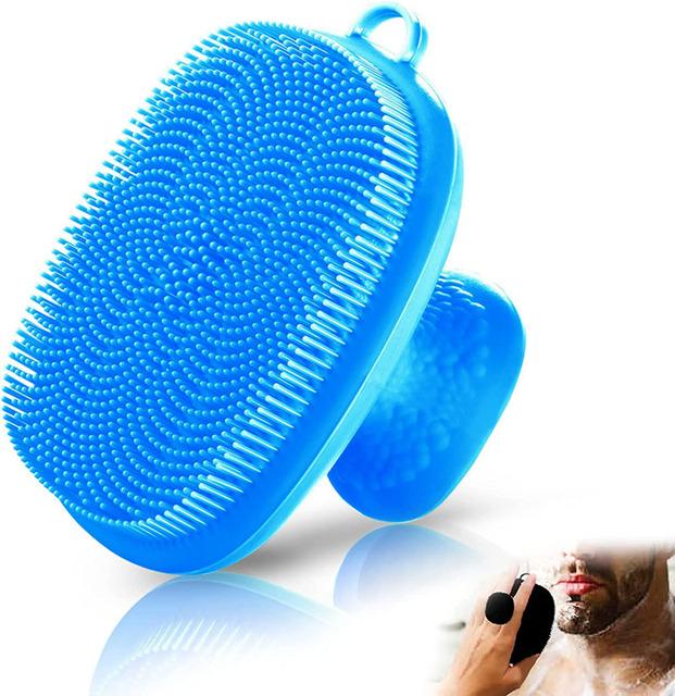 Silicone Face Scrubber for Men and Women Facial Cleansing Brush Silicone Face Wash Brush Manual Cleansing Skin Care Face Brush