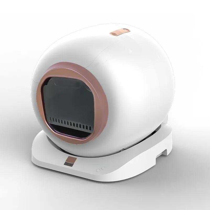 New Intelligent Cat Litter Box Automatic Cleaning 65L Deodorizing And Splash Proof Electric Cat Toilet