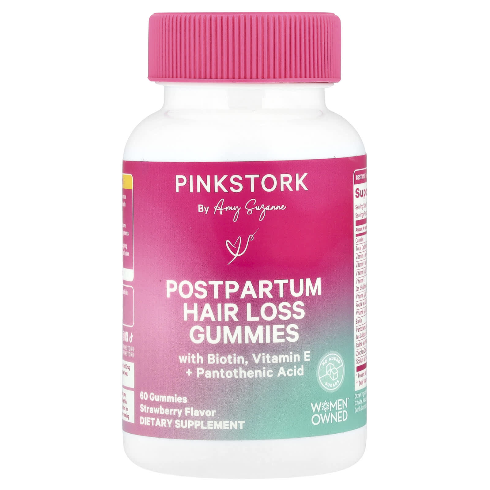 

Postpartum Hair Loss Gummy Jelly, Strawberry, Gummy Jelly 60 pieces
