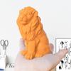 3D Lion Silicone Candle Mold DIY Animal Plaster Ornaments Crafts Mold Aromatherapy Candle Handmade Soap Resin Mould Home Decor
