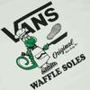 Vans Dinosaur Print Casual Sports Short Sleeve T-Shirt Unisex T-Shirts White VN0A5F3TFS8