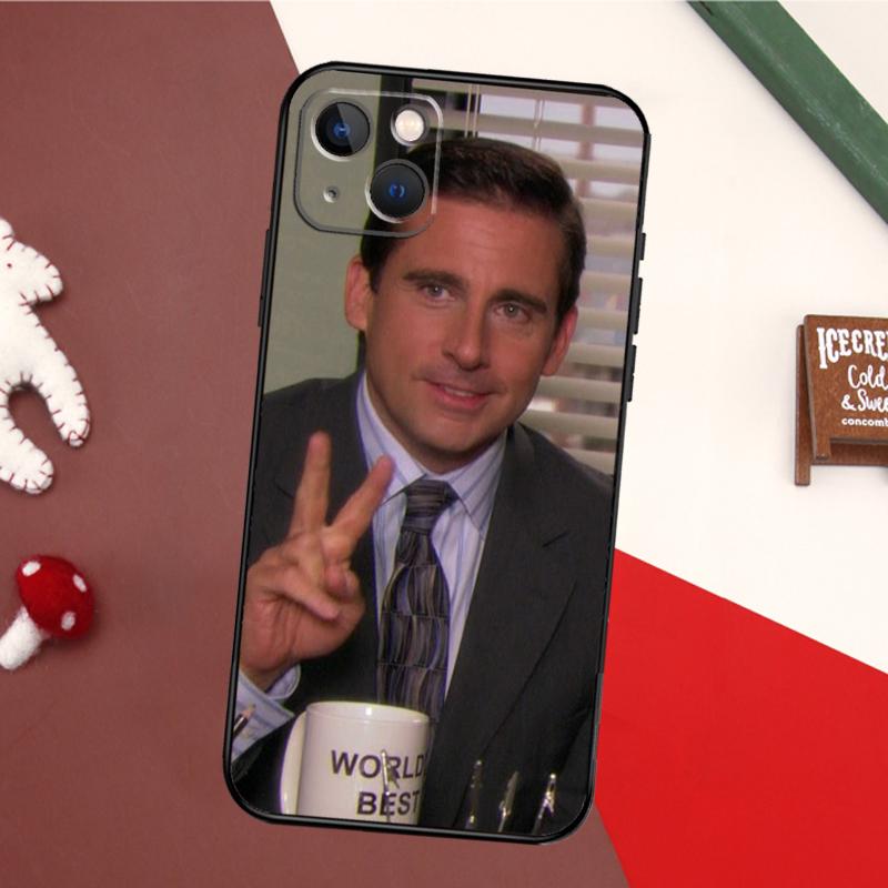 

Michael Scott The Office Case For iPhone 16 Pro Max 14 13 12 11 15 17 Pro Max mini 15 16 Plus 16e 17 Air Back Cover iPhone 16Pro MAX
