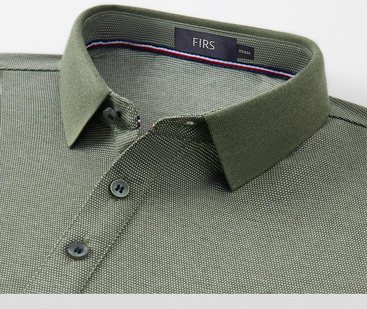 Lyocell Breathable Short-Sleeved Polo Shirt