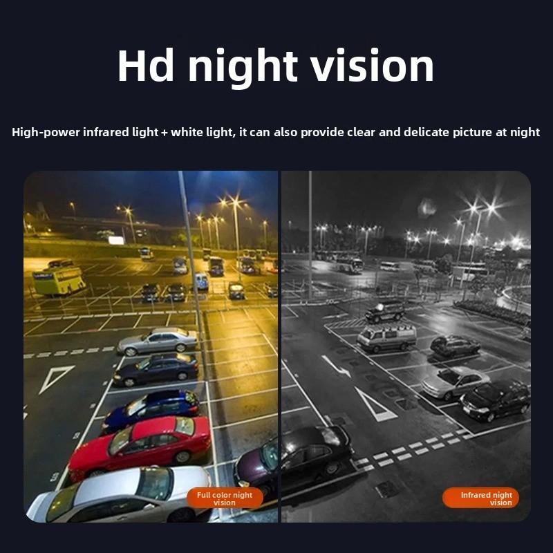 Cámara De Seguridad Inalámbrica HD Para Interiores Y Exteriores Con Visión Nocturna Y Acceso Remoto