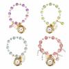 Handmade Bracelet Watch with Flower Pendant Quartz Watch New Chain Watch  for Women Girls