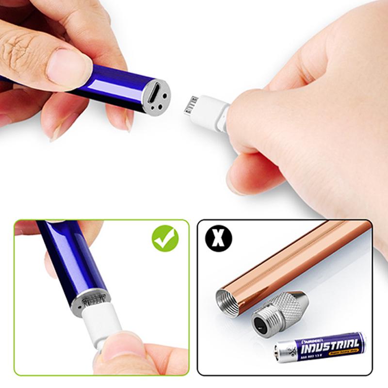 Adults Kids USB Charging LED Ear Cleaner LED Flashlight Ear Pick Ear Care Tools