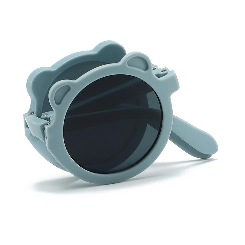 Explozivní dětské skládací sluneční brýle Baby Bear Tide Cool pro kluky a holky na cestování s UV ochranou