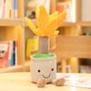 Creative Plush Tulip Succulent Ornaments – Fun Simulated Potted Decor for Home, Study, or Living Room