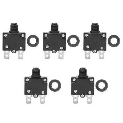 5 pezzi Interruttore automatico per compressore d'aria Protezione da sovraccarico Interruttore di protezione da sovracorrente 10A