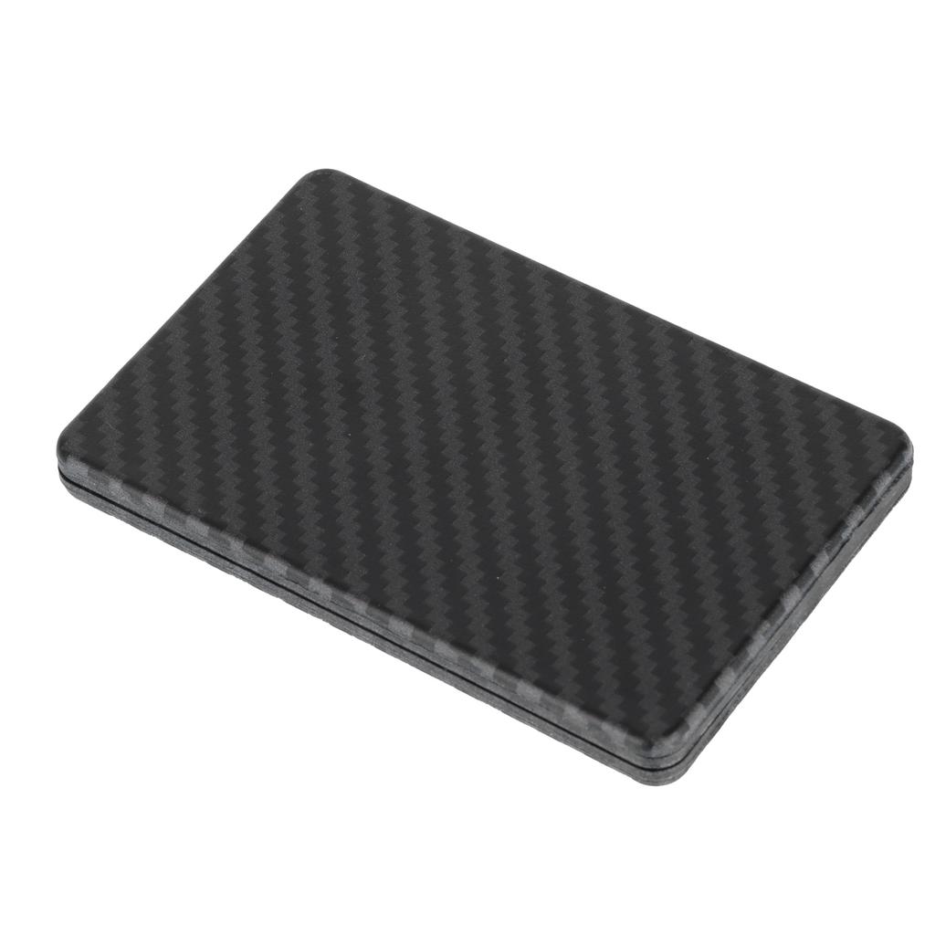 Imitation Carbon Fiber Card Holder Portable Multifunctional Man Wallet for Travel OutdoorXBD333
