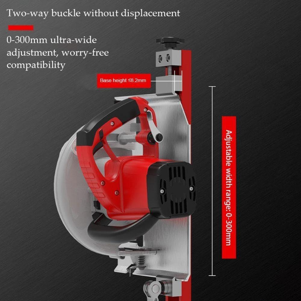 Woodworking Cutter Attachment Circular Saw Track Guide Wood Cutting Guide for Crafting Engraving