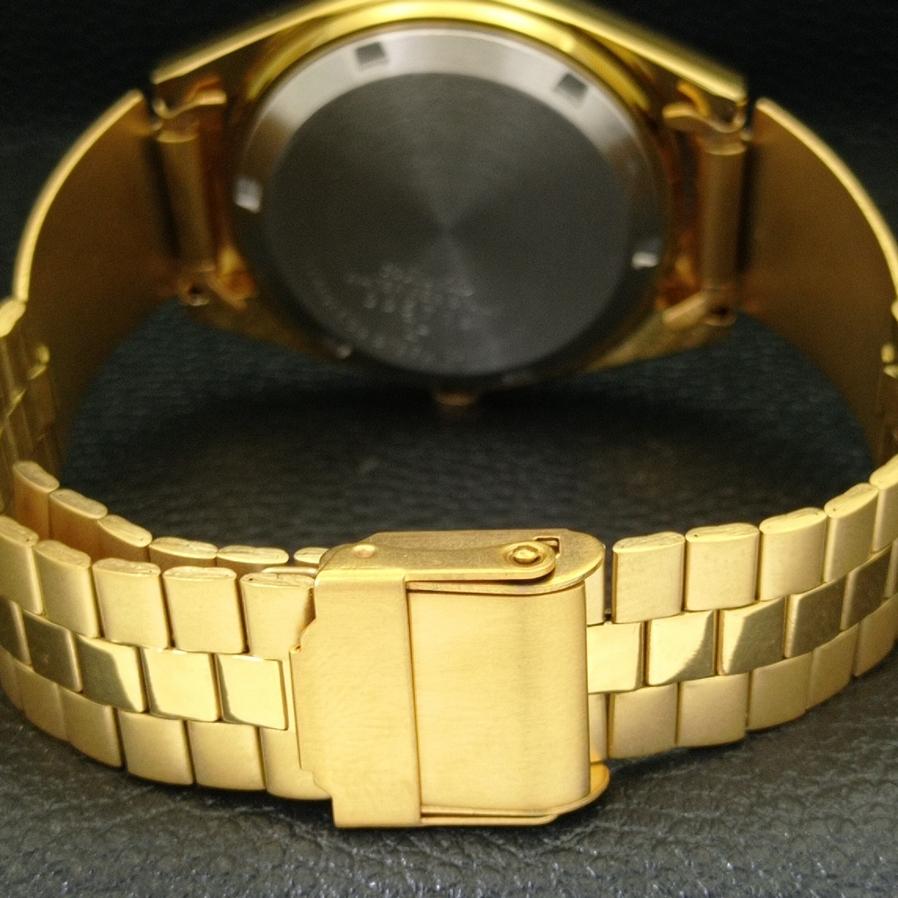 RENOVOVANÉ AUTOMATICKÉ HODINKY SEIKO 5 JAPAN 6309A PÁNSKÉ ARABICKÉ ČERNÉ HODINKY A427207-2