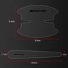 8Pcs Transparent Car Door Handle Bowl Anti Scratch Protective Sticker For Mercedes Benz AMG GLE GLS GLC CLA GLB ML C500 C200 C300 W204 W206 W205 W203