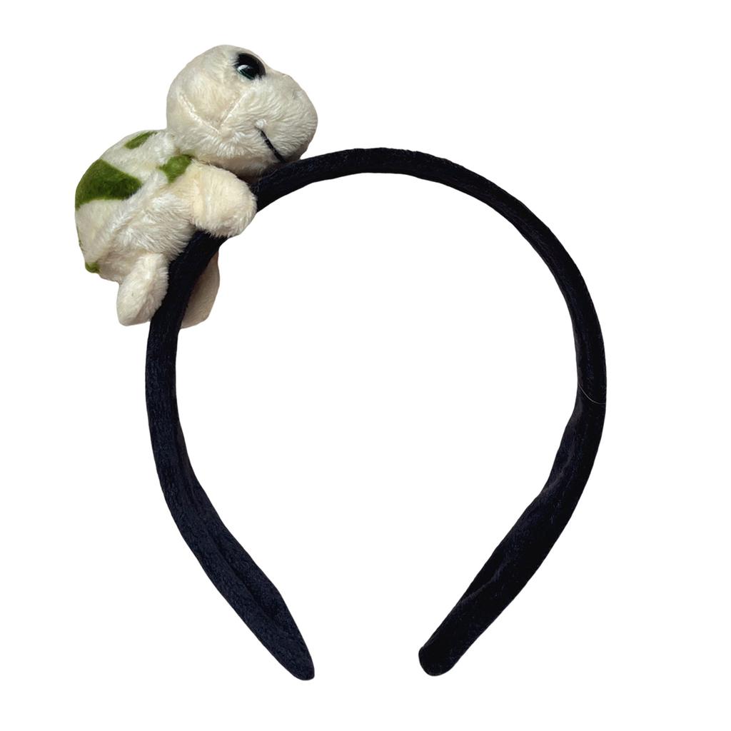 3D Turtle Hairhoop/Hair Tie for Women Girl Fashionable Hair Brooch Clip Hair Styling Tool Decorative Hairband for Daily