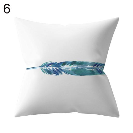 Leaf Dot Heart Case Plaid Throw Pillow Cover Cushion Sofa Bed Car Cafe