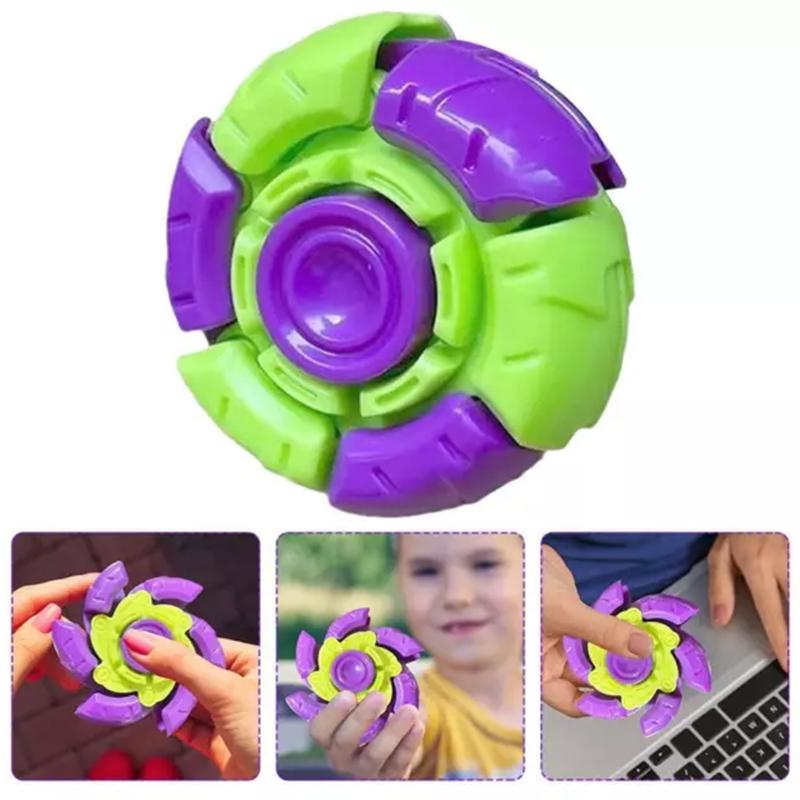 Creative Retractable Irritable Stress Relief Spinner Kid's Toy for Anxiety Stress Relief Portable Fingertip Gyroscope
