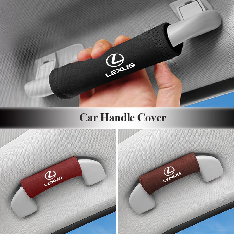 Car Roof Armrest Glove Handle Cover Protector Sleeve Accessories For Lexus UX250h RX450h CT200h RX400h NX300h RX350 RX300 GX470